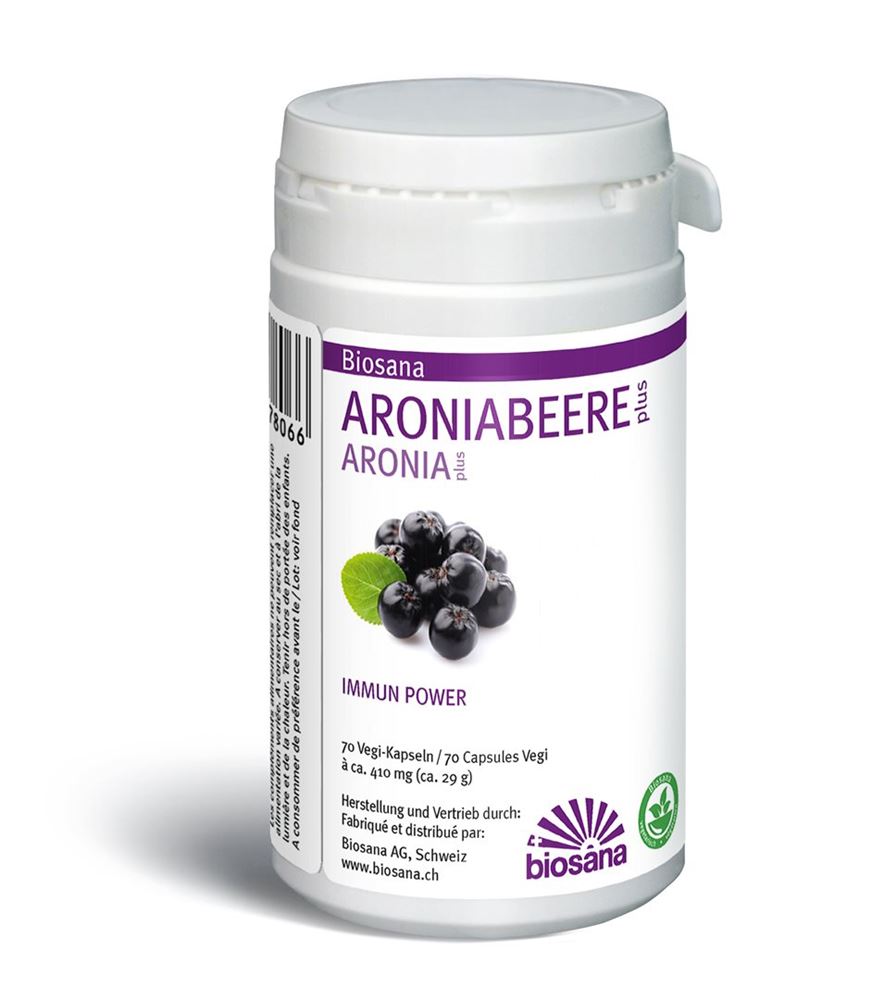 Biosana aronia plus caps scatola 70 pezzi
