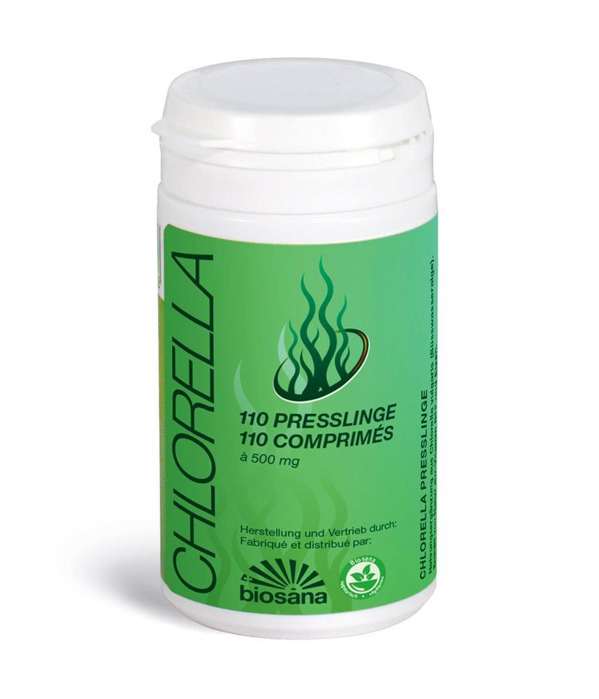 biosana chlorella cpr 500 mg bte 110 pce