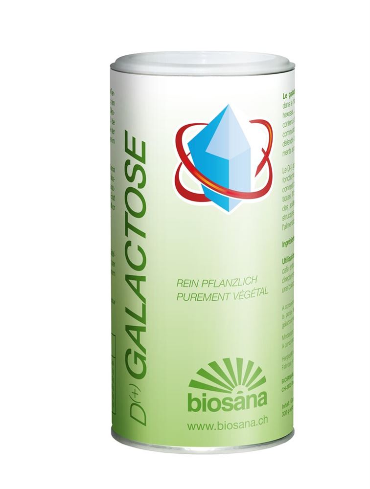 Biosana D(+)Galactose Plv rein pflanzlich Ds 300 g