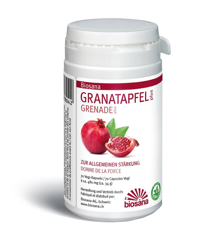 Biosana Granatapfel plus Kaps Ds 70 Stk