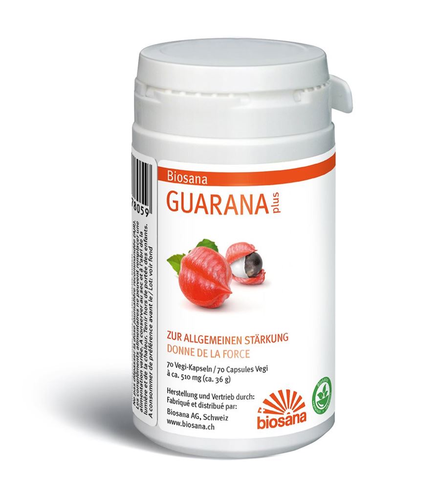Image of Biosana Guarana plus Kaps Ds 70 Stk