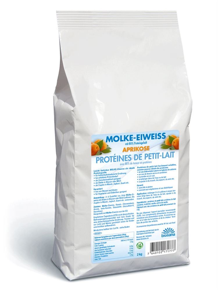 Image of Biosana Molke Eiweiss Plv Aprikose Btl 2 kg