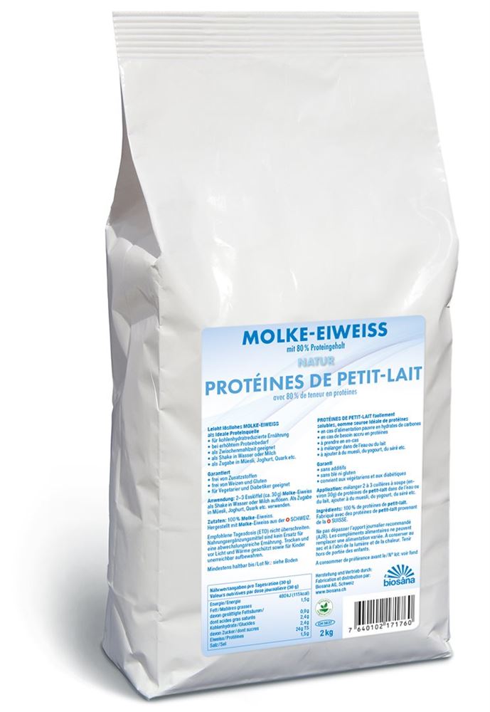 Image of Biosana Molke Eiweiss Plv Natur Btl 2 kg