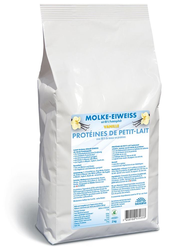 Image of Biosana Molke Eiweiss Plv Vanille Btl 2 kg