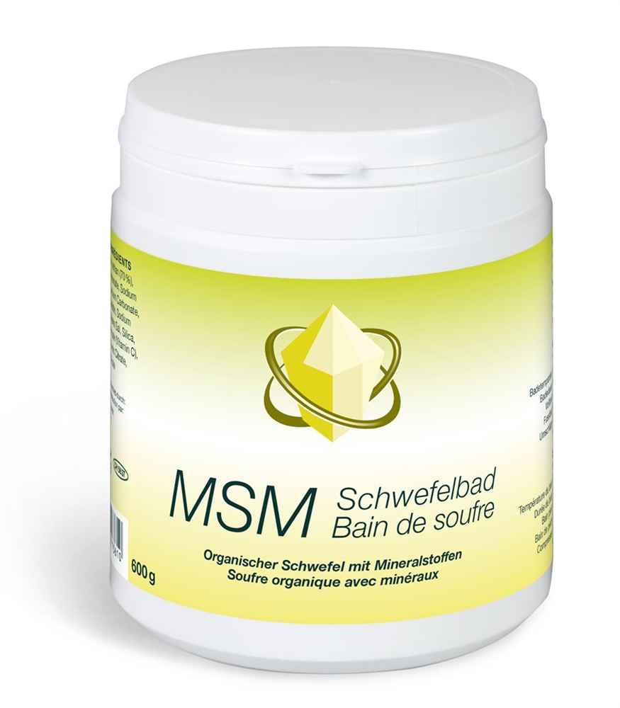 Image of Biosana MSM Schwefelbad organischer Schwefel mit Mineralstoffen Ds 600 g
