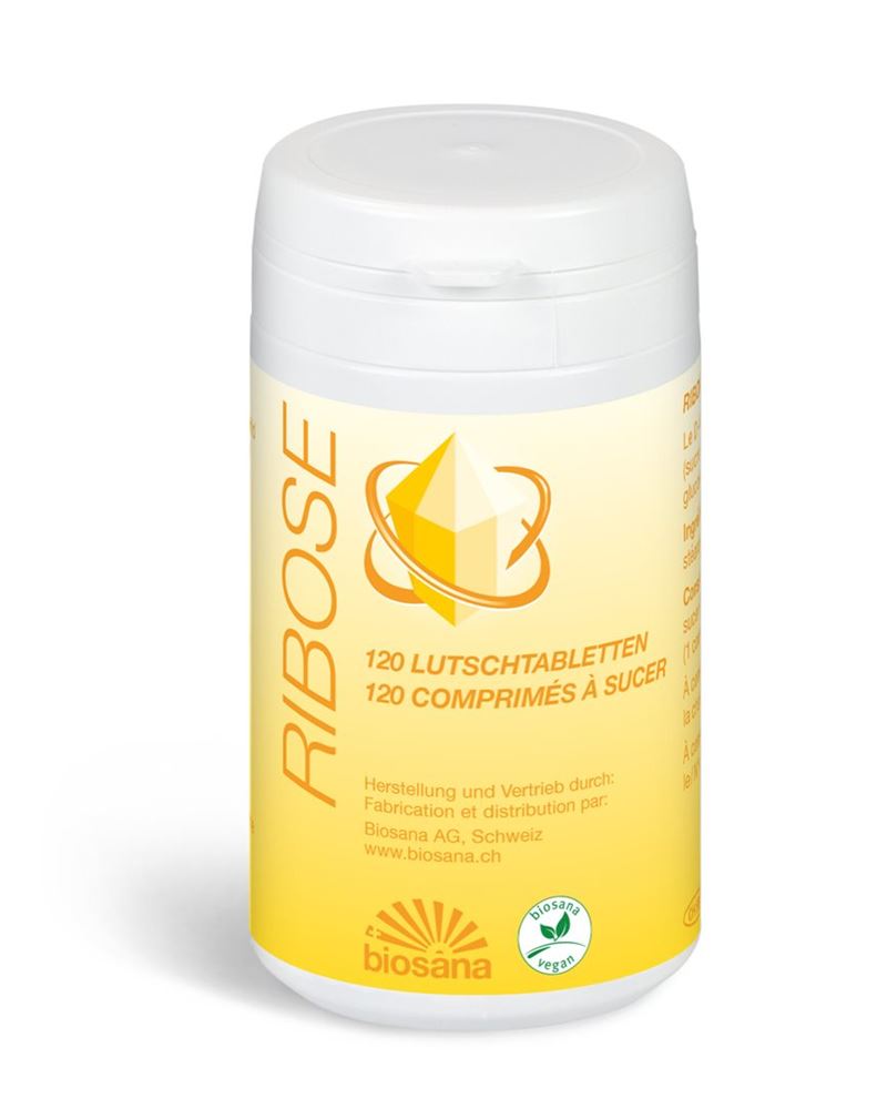 Image of Biosana Ribose Lutschtabl Ds 120 Stk