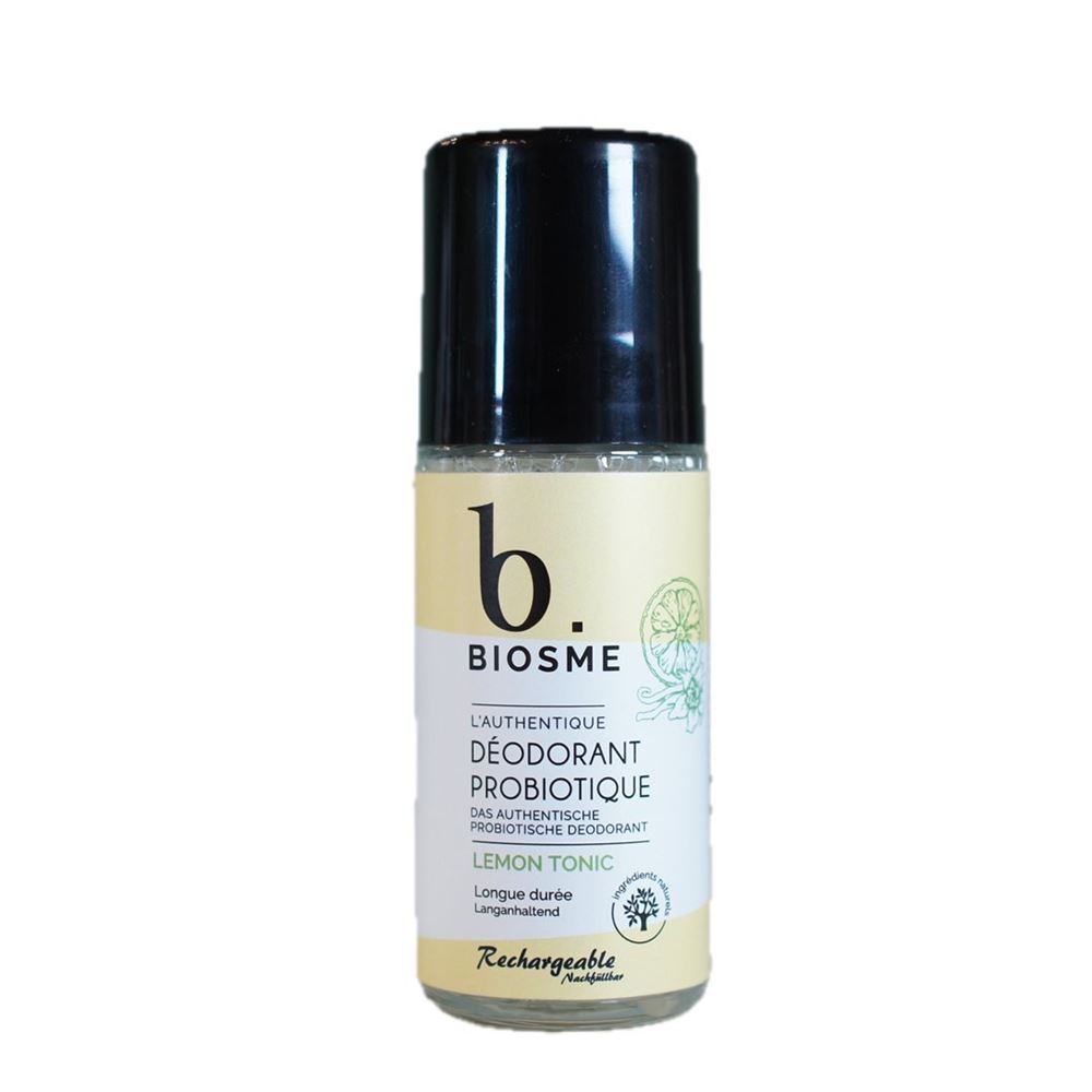 Image of Biosme Deodorant probiotisch Roll-on Lemon tonic Nachfüllbar 50 ml