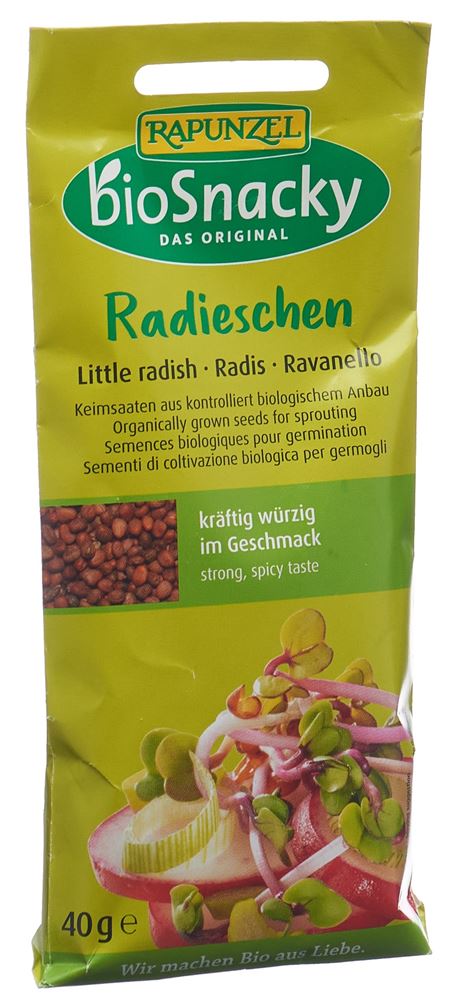 Image of bioSnacky Radieschen Btl 40 g