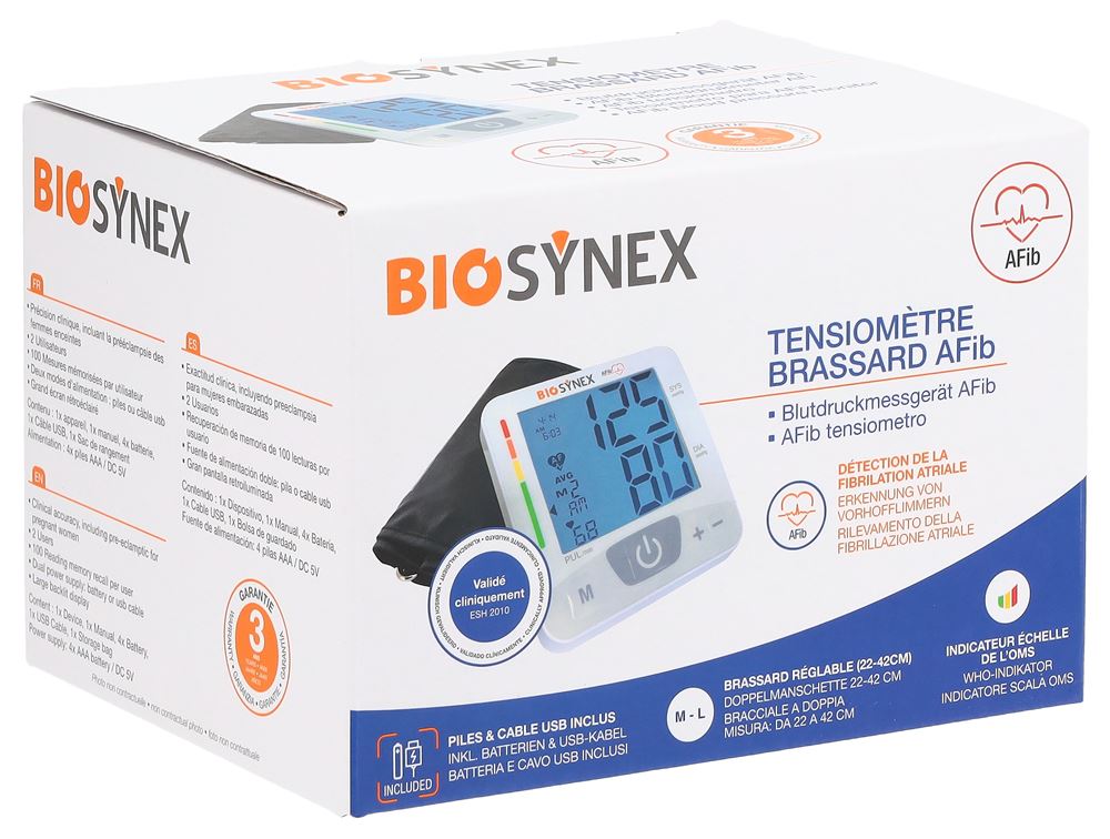 Image of Biosynex Blutdruckmessgerät Afib