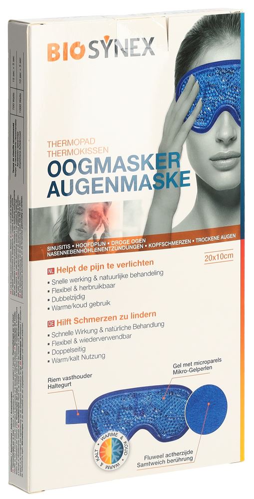 Biosynex pack caldo freddo maschera occhi
