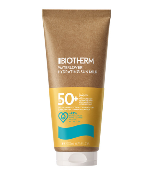 Image of Biotherm Waterlover Hydrating Sun Milk Spf50 Tb 200 ml