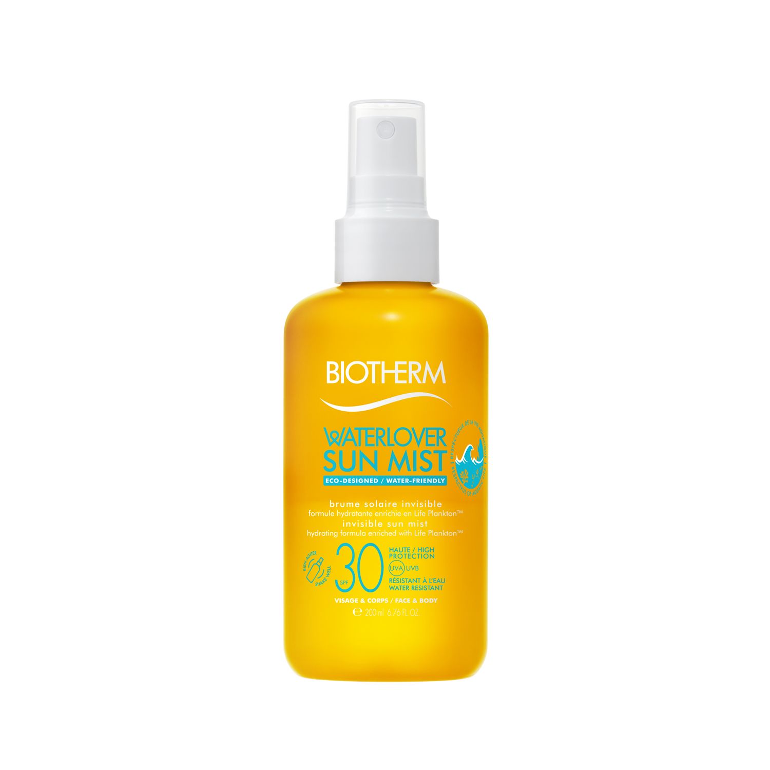 Biotherm Waterlover Sun Mist Spf30 diffusore 200 ml