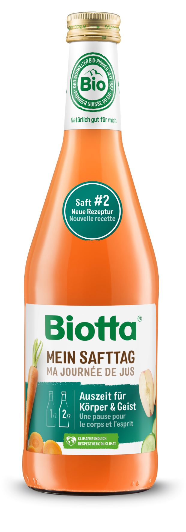 Image of Biotta Mein Safttag 2 6 Fl 5 dl