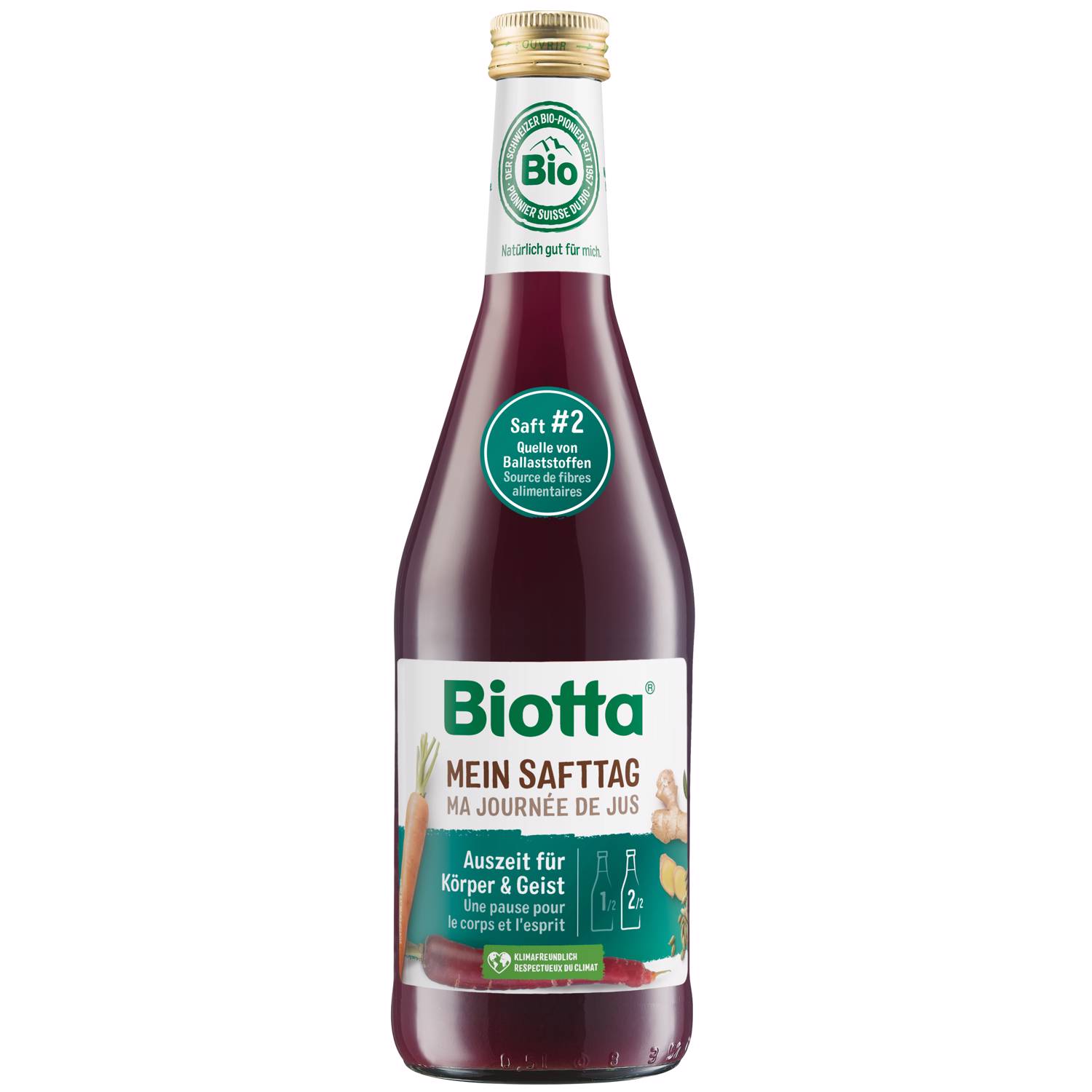 Biotta ma journée de jus 2 fl 5 dl
