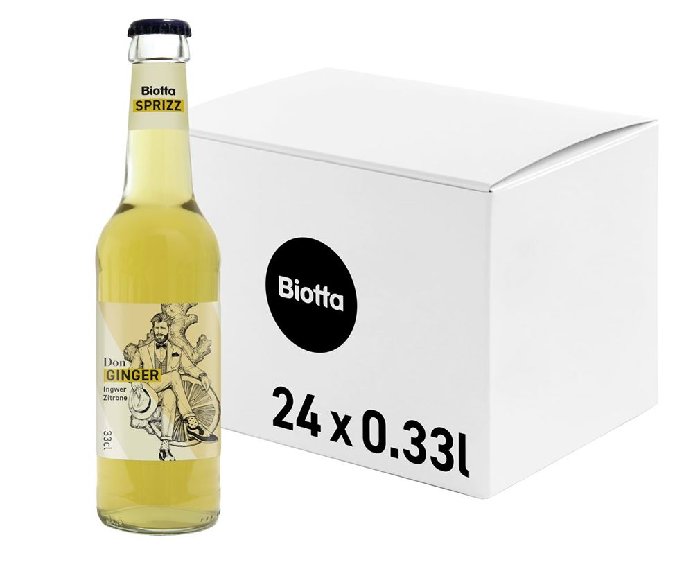 Biotta Sprizz Ingwer-Zitrone 24 x 3.3 dl