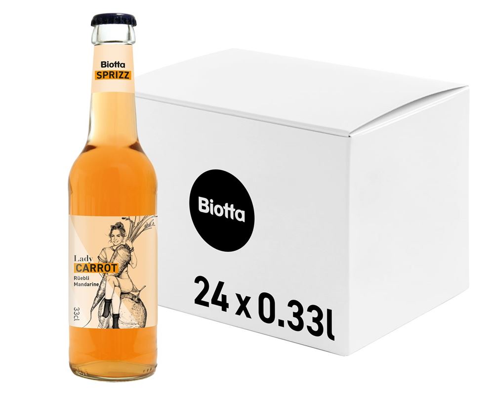 Biotta Sprizz Carotte-Mandarine 24 x 3.3 dl