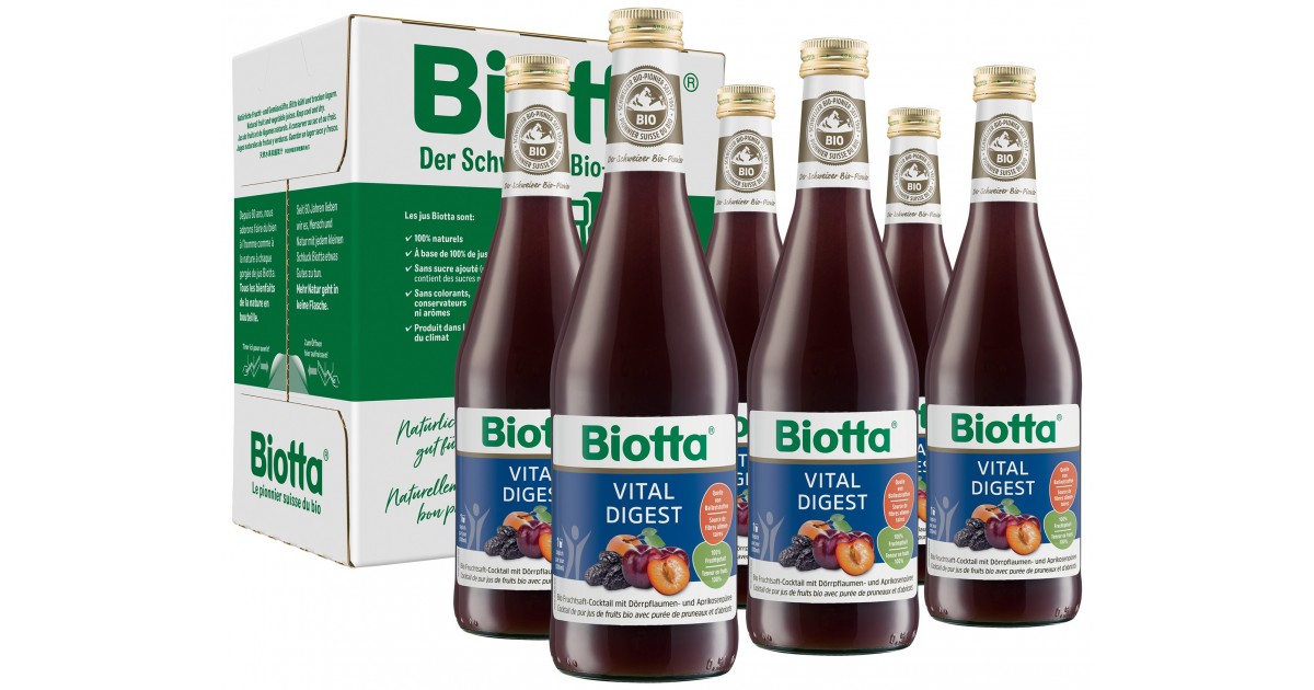 Image of Biotta Vital Digest 6 Fl 5 dl