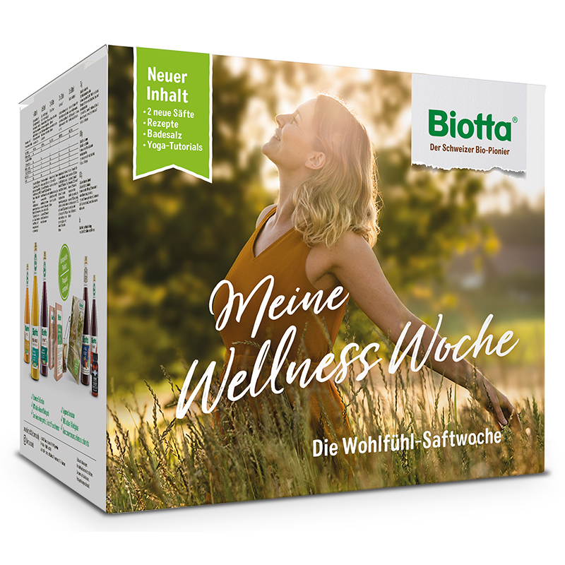 Biotta settimana di benessere Bio cartone