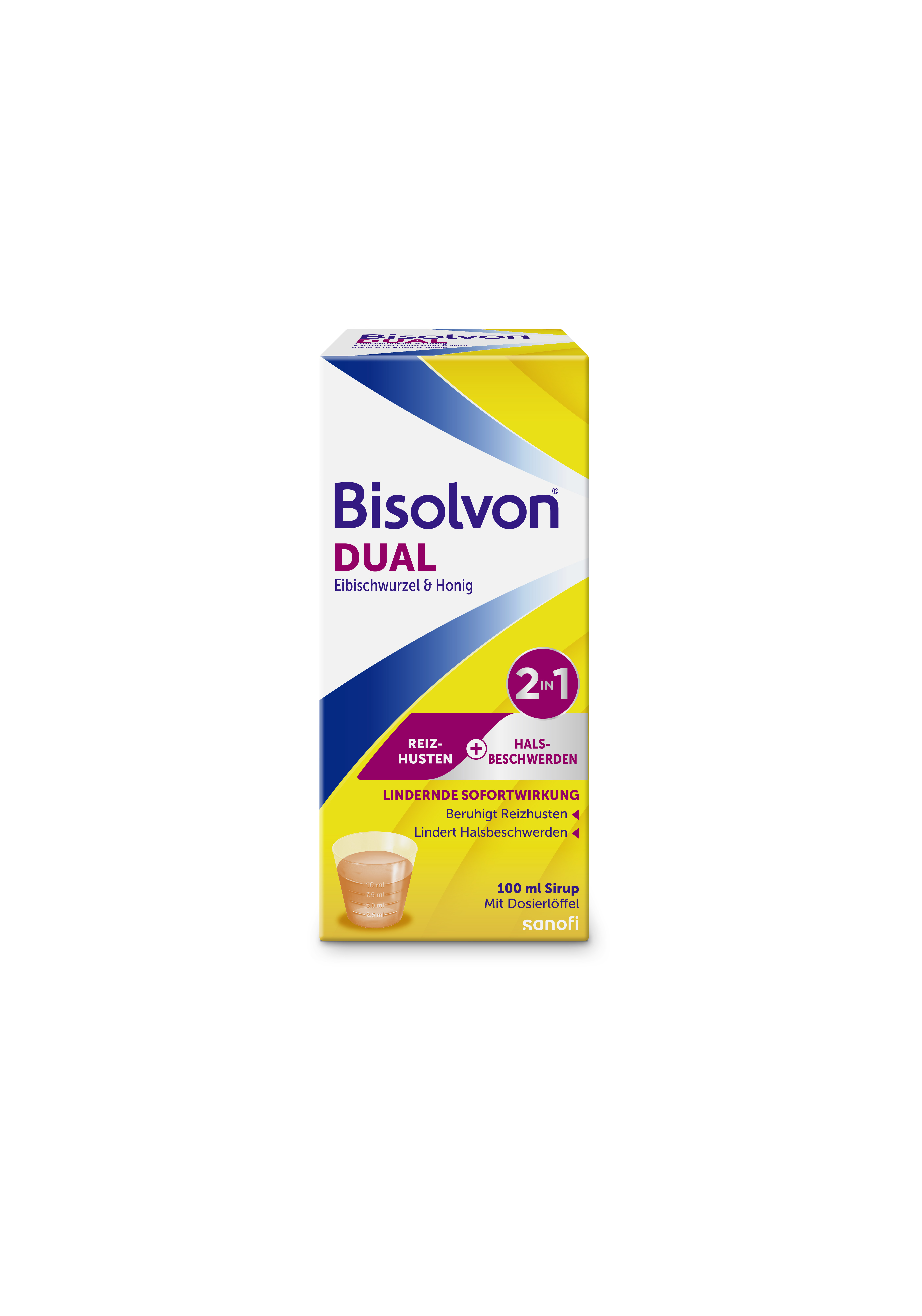 Bisolvon Dual 2in1 sciroppo contro la tosse flacone 100 ml