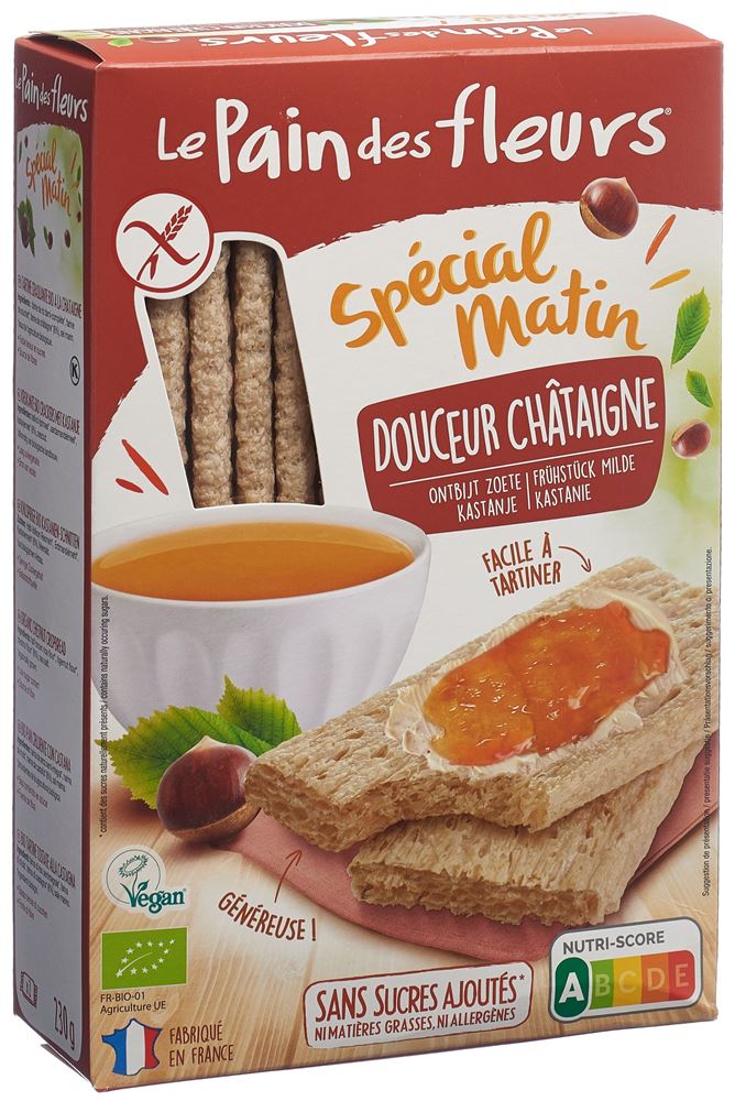 Image of Blumenbrot Spécial Matin Kastanie Bio 230 g
