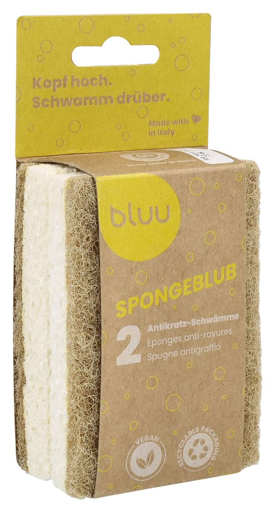 bluu Spongeblub Schwamm Antikratz 2 Stk