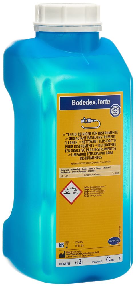 Bodedex forte detergente per strumenti concentrato flacone 2 lt