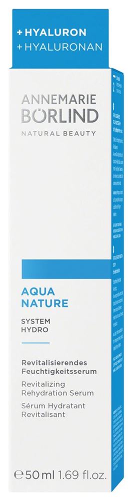 Annemarie Börlind Aquanature Feuchtigkeitsserum Effekt: Produktbild