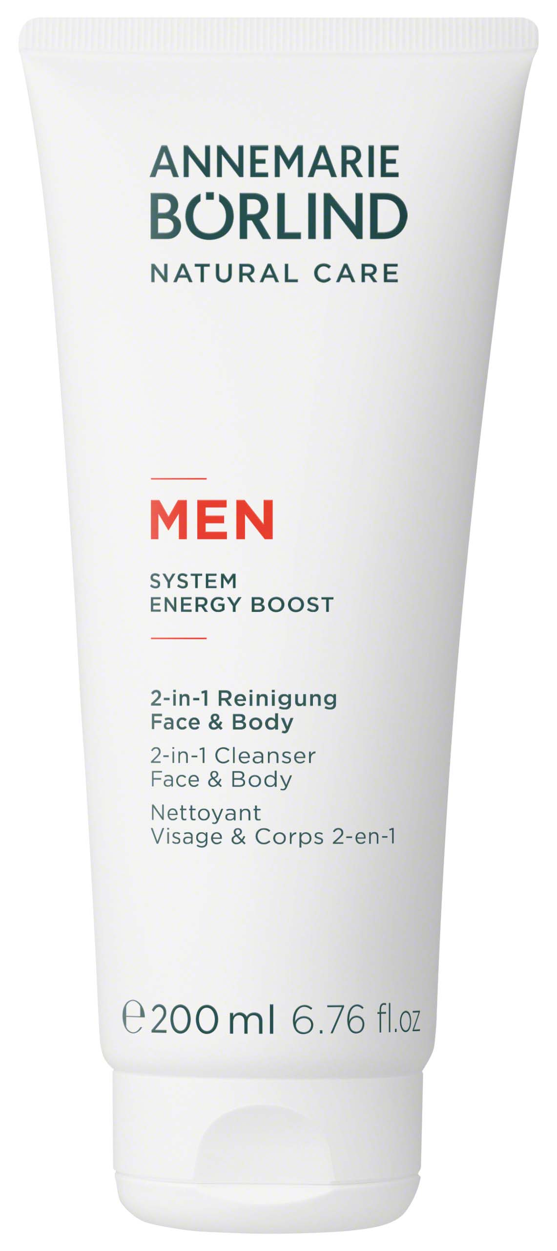 Image of Börlind Men 2 in 1 Reinigende Face & Body 200 ml