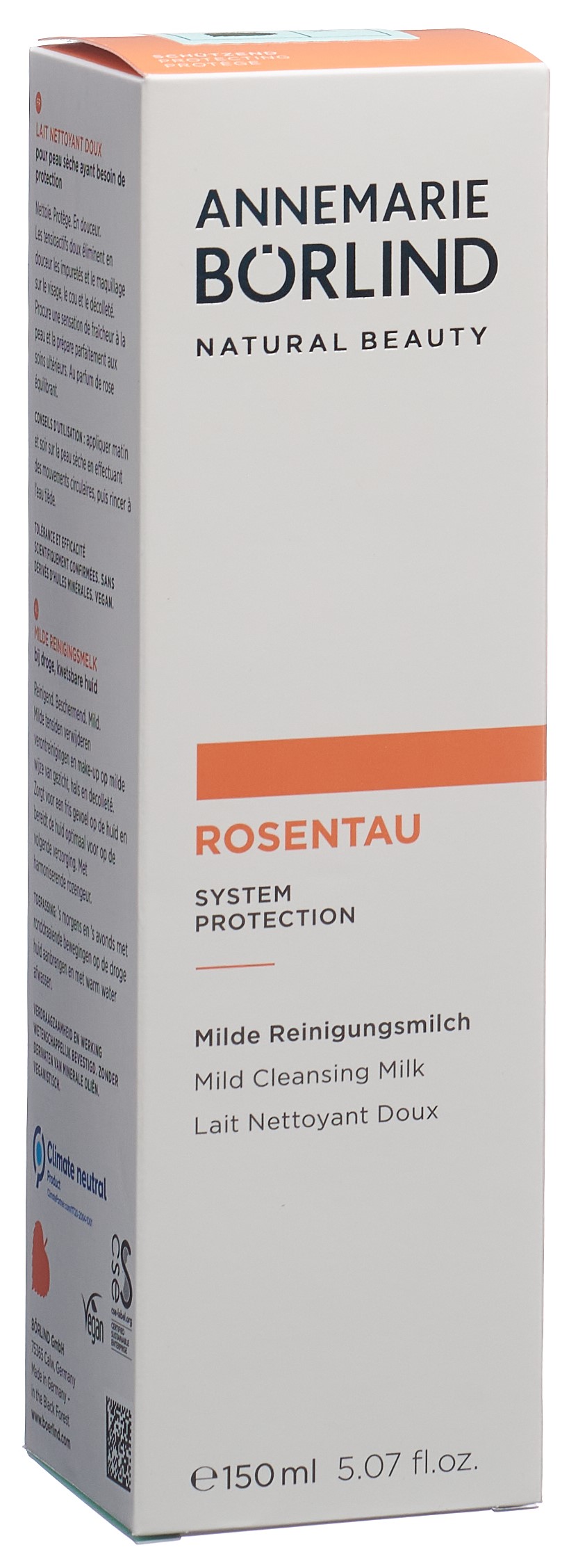Image of Börlind Rosentau Milde Reinigungsmilch 150 ml