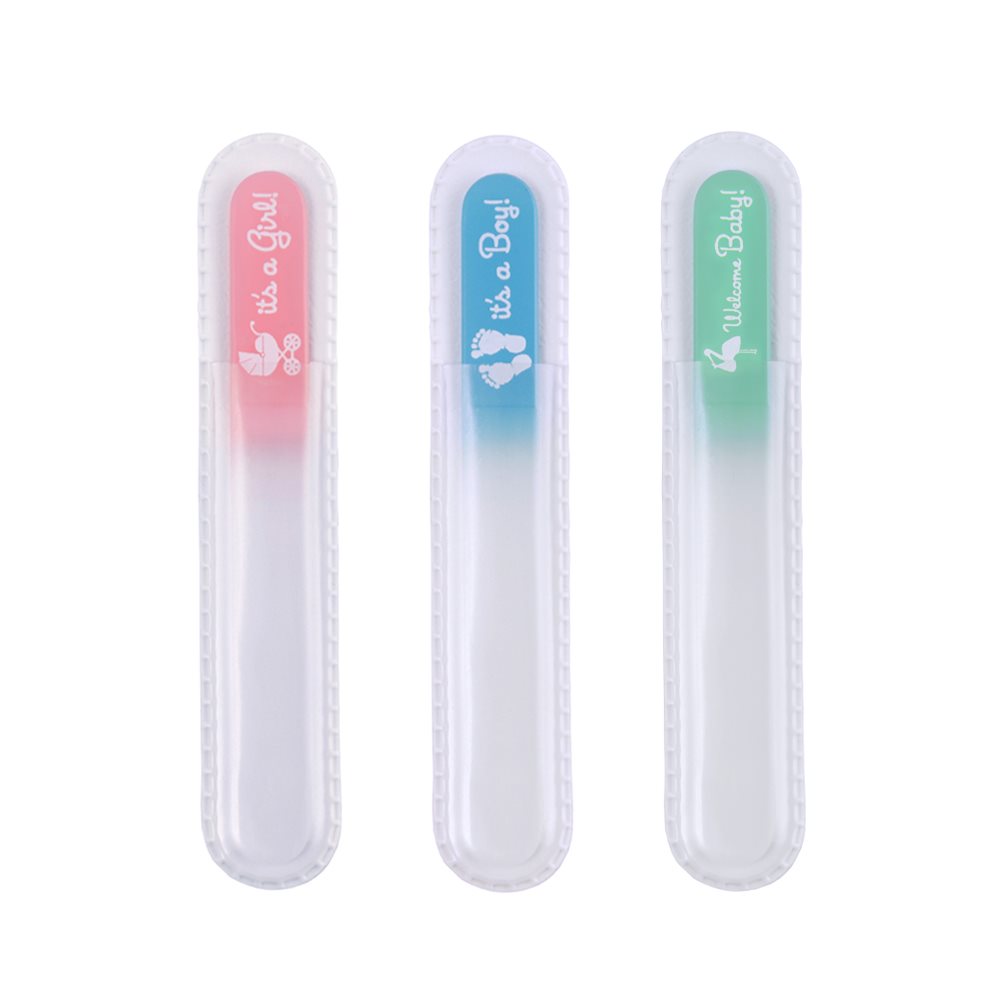 Image of Borghetti Glasnagelfeile 9cm Baby farbig assortiert