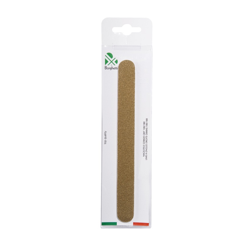 Image of Borghetti Nagelfeile gerade Grit 100/180