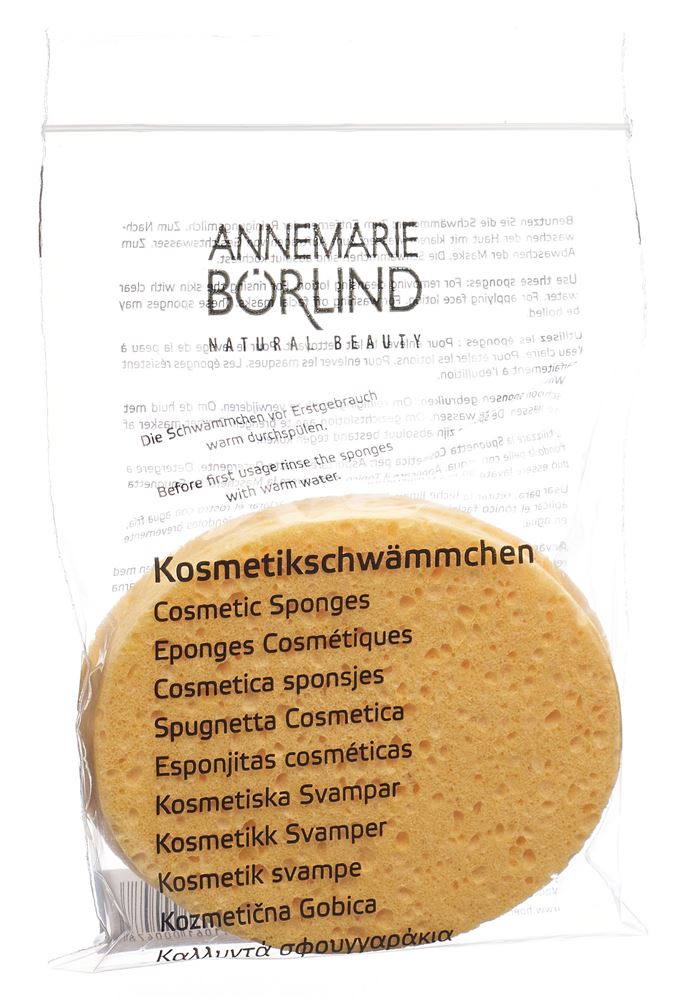 Börlind Kosmetik Schwämmchen 2 pièces