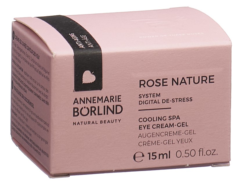 Image of Börlind Rose Nature Cooling Spa Eye Crème Gel 15 ml