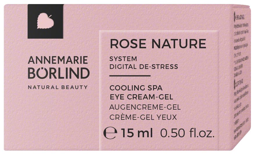 Börlind Rose Nature Cooling Spa Eye Crème Gel 15 ml