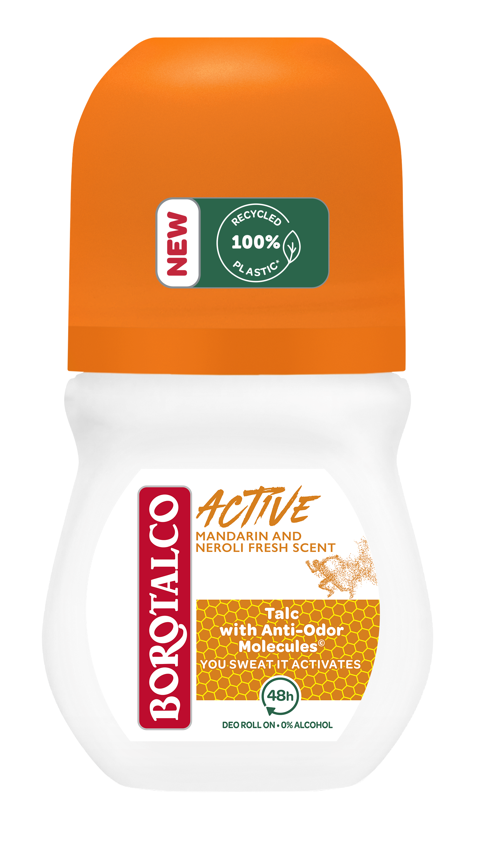 Image of Borotalco Deo Active Roll on Mandarine und Neroli 50 ml
