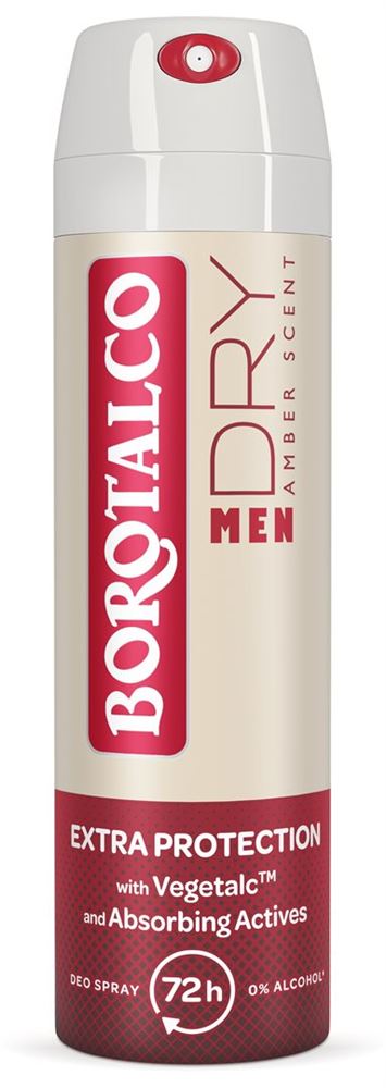 Borotalco Men Deo Spray Absolute ExtraDry Amber (150ml)
