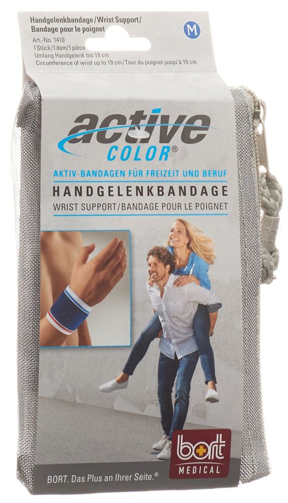 Bort ActiveColor bandage poignet L +19cm bleu