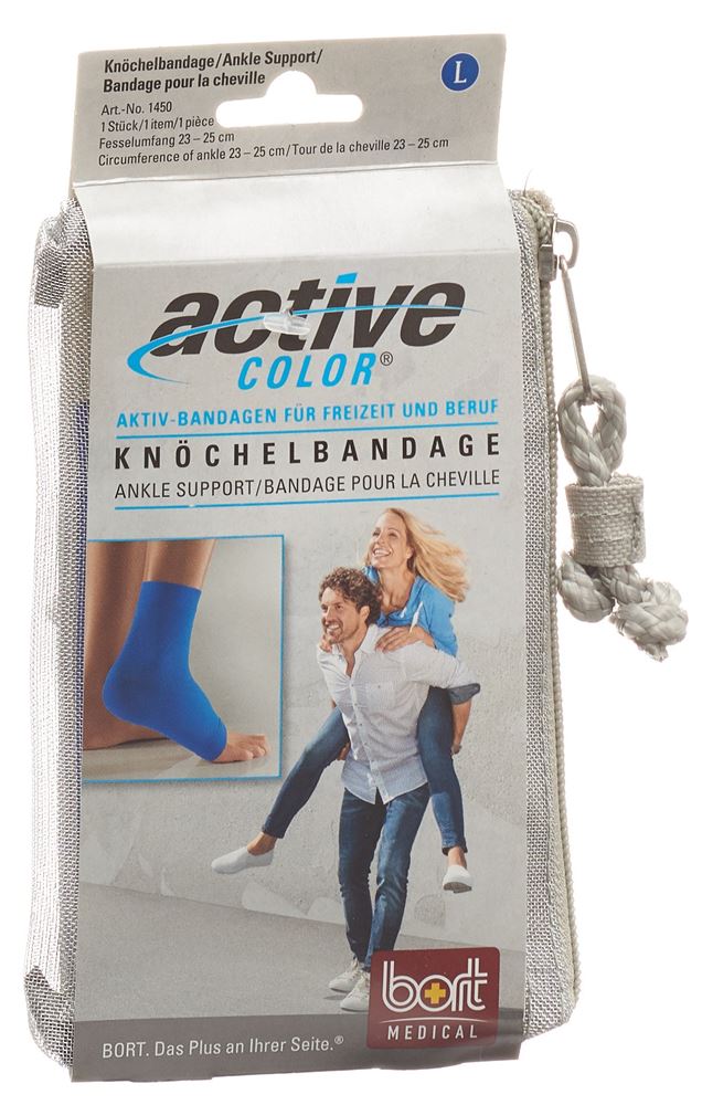Image of Bort ActiveColor Knöchelbandage XXL -29cm blau