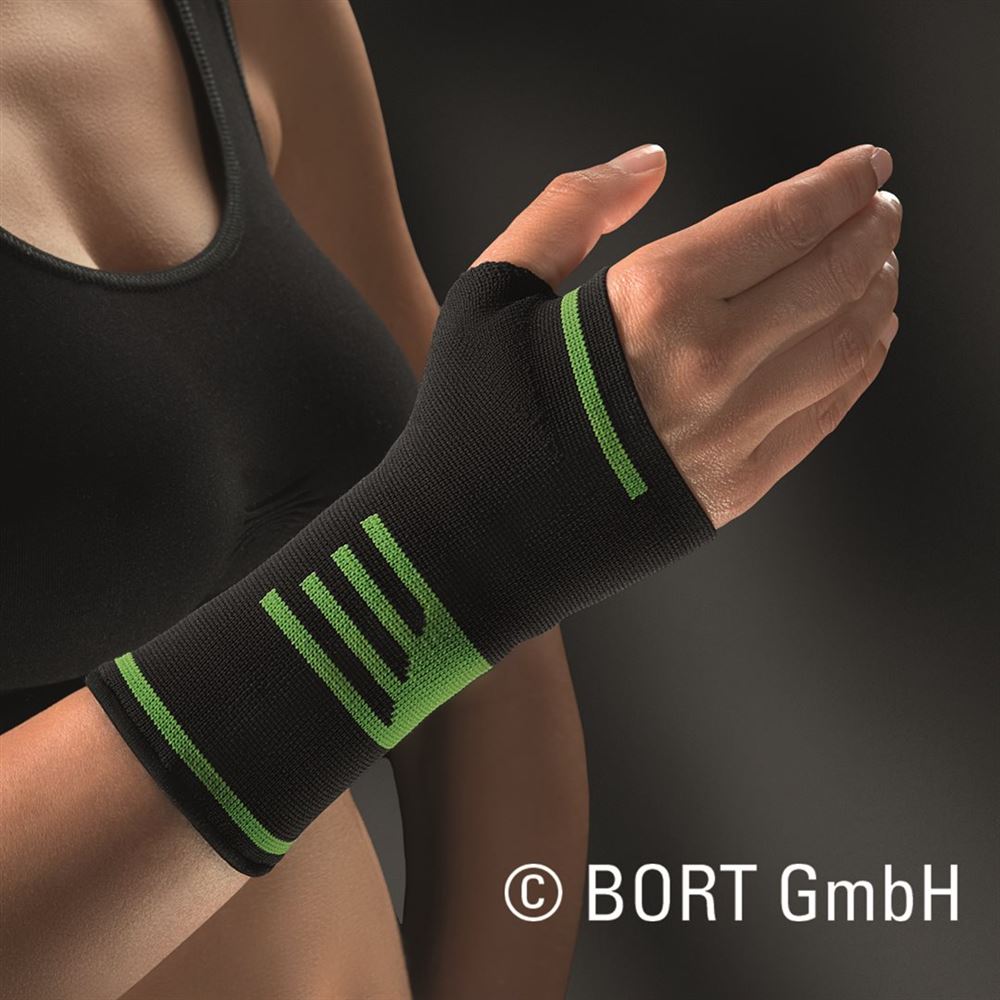 Bort ActiveColor Sport Daumen-Hand-Bandage M schwarz/grün