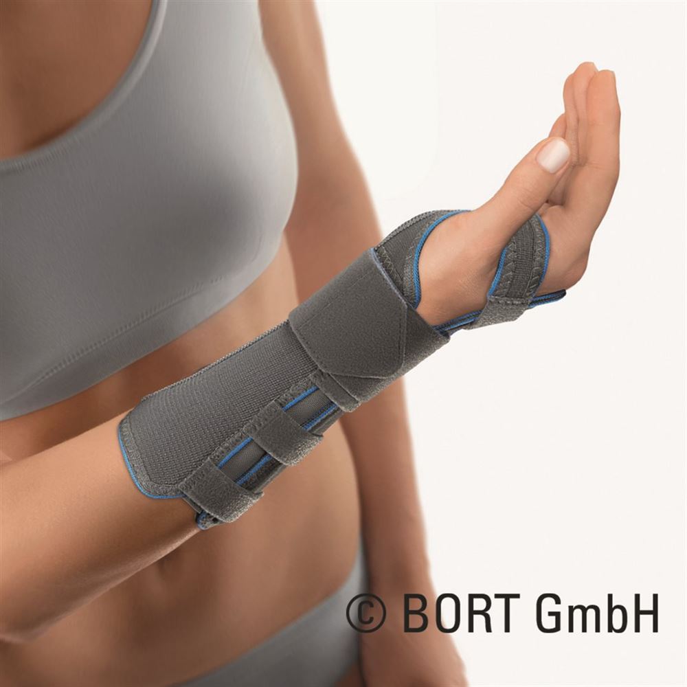 Bort Arm- und Handgelenkschiene XL links grau