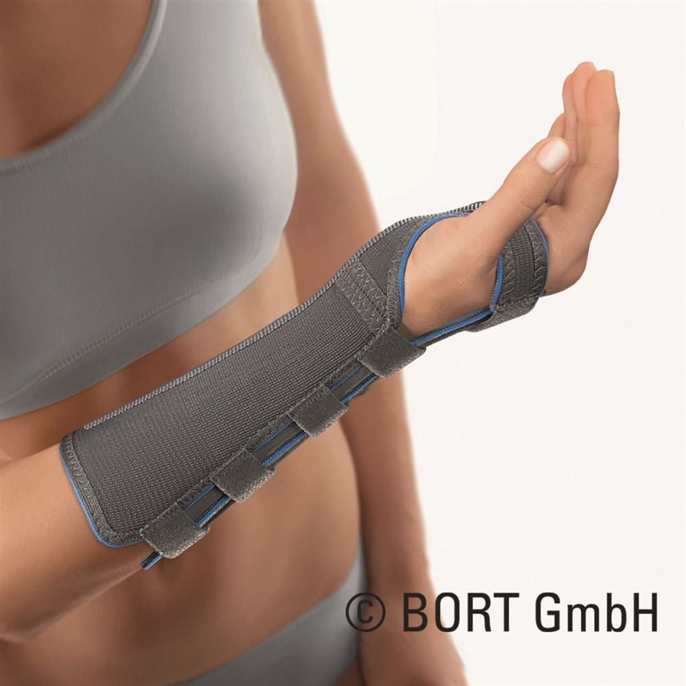 Bort Arm- und Handgelenkstütze S links grau