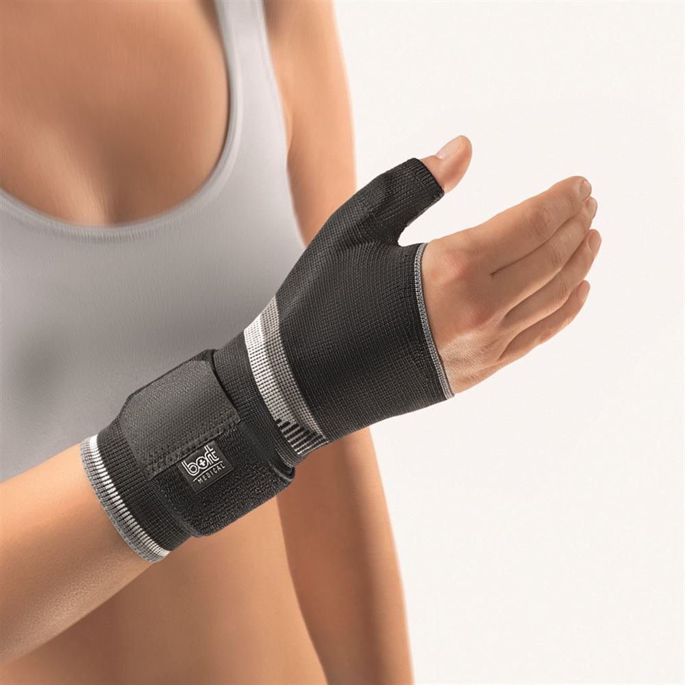 Bort Daumen-Handbandage L schwarz