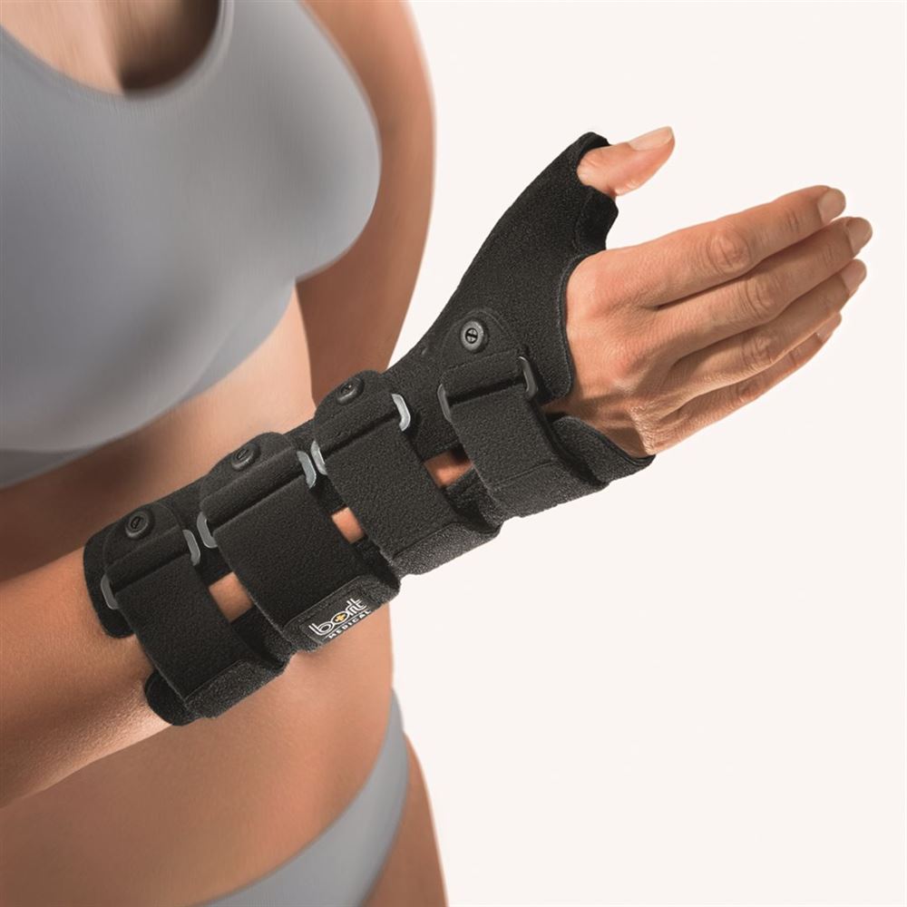 Image of Bort Daumen-Handorthese M links schwarz
