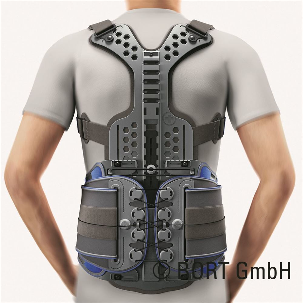 Bort DorsoXpress 6 lang grau