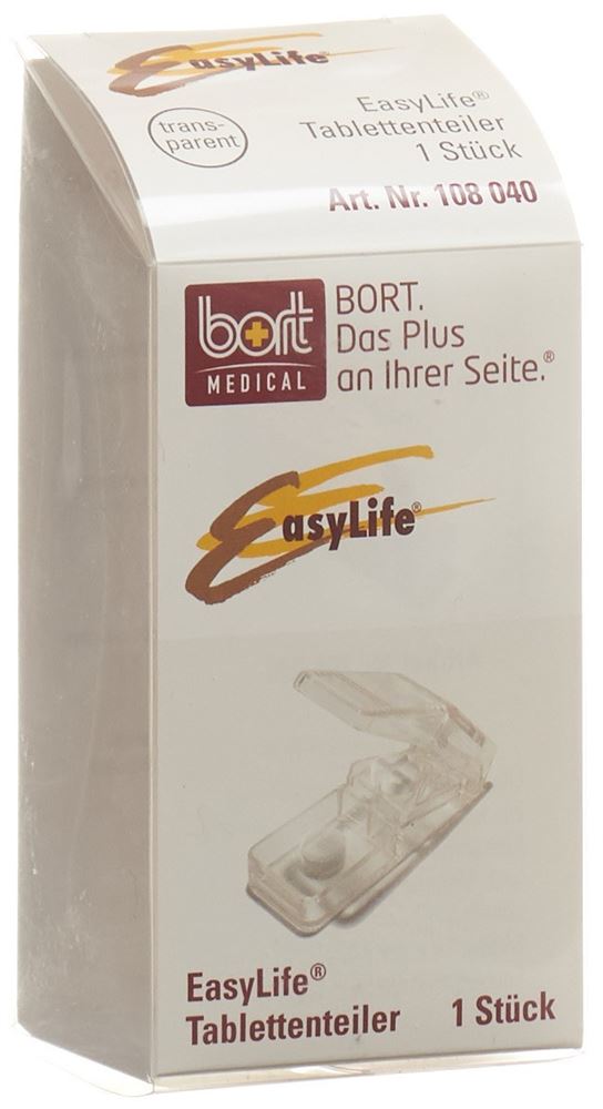 Image of Bort EasyLife Tablettenteiler transparent