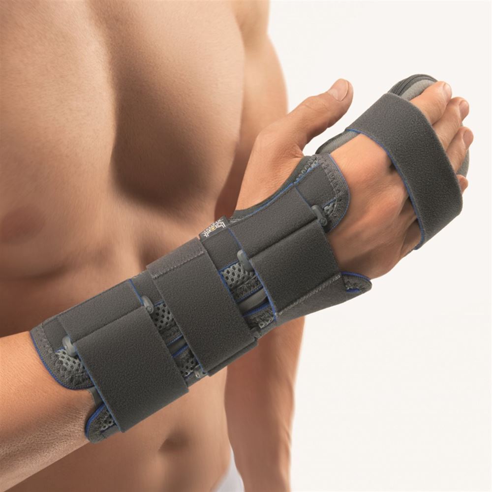 Image of Bort Fingergelenkstütze XL-23cm rechts grau