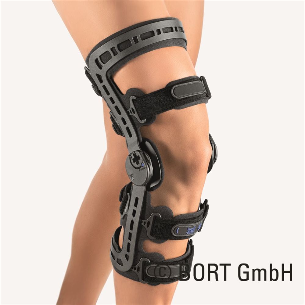 Bort GenuXpress Knieorthese M+ links schwarz