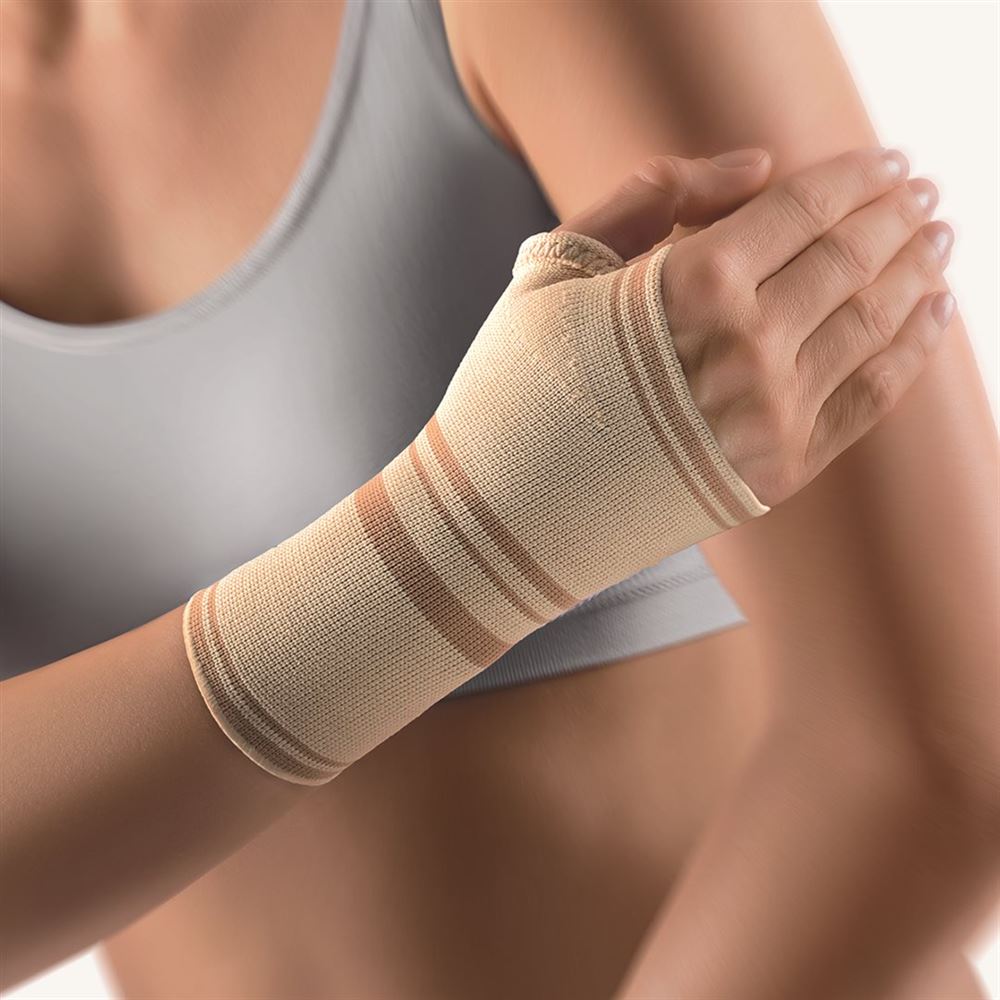 Image of Bort Handgelenkstütze rechts/links M -17cm beige