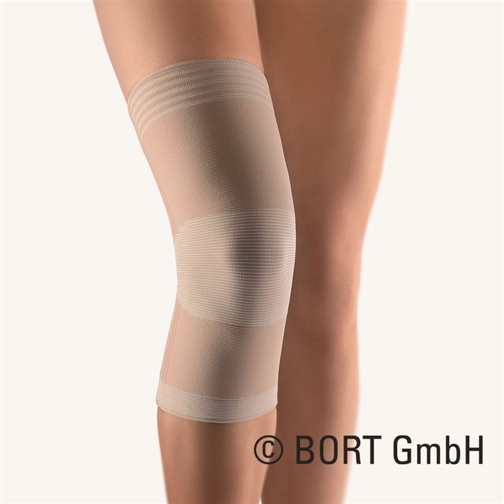 Bort Kniestütze Zweizug XL -48cm beige