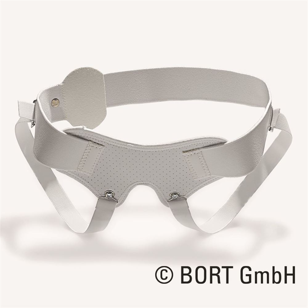 Bort Leistenbruchband S -89cm weiss